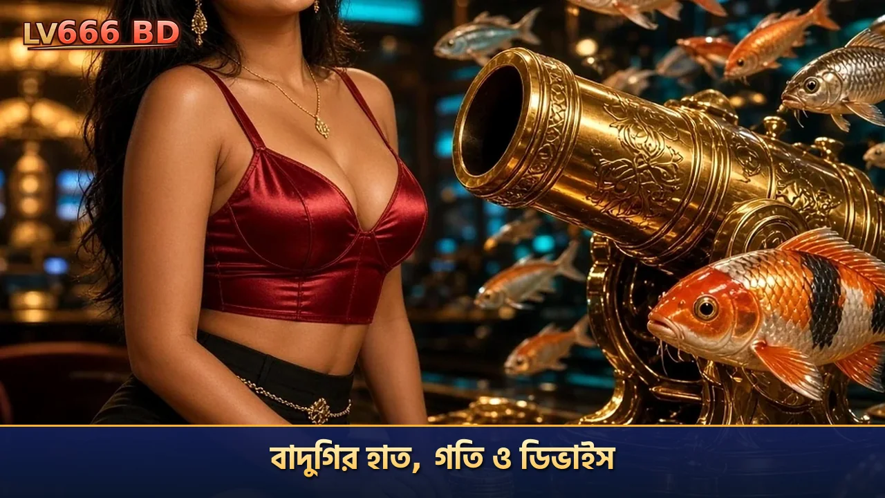 বাদুগির হাত, গতি ও ডিভাইস