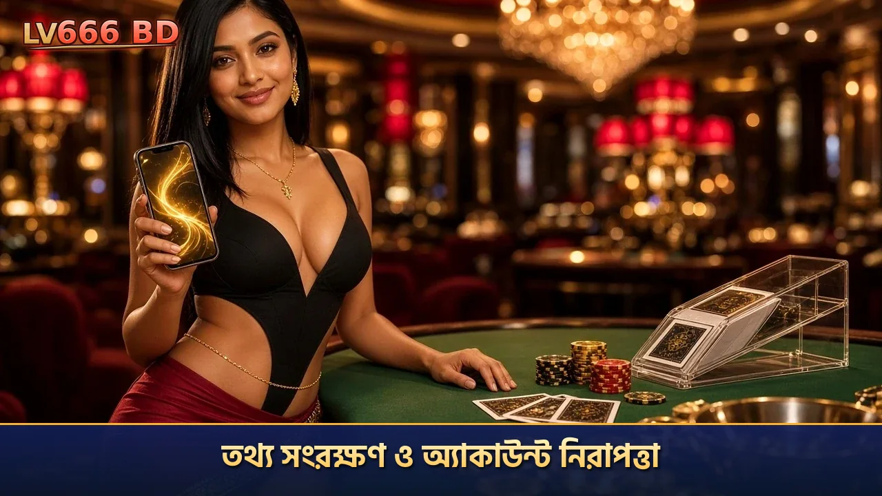 তথ্য সংরক্ষণ ও অ্যাকাউন্ট নিরাপত্তা