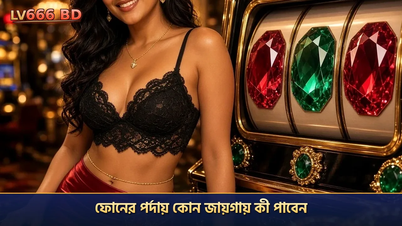 ফোনের পর্দায় কোন জায়গায় কী পাবেন